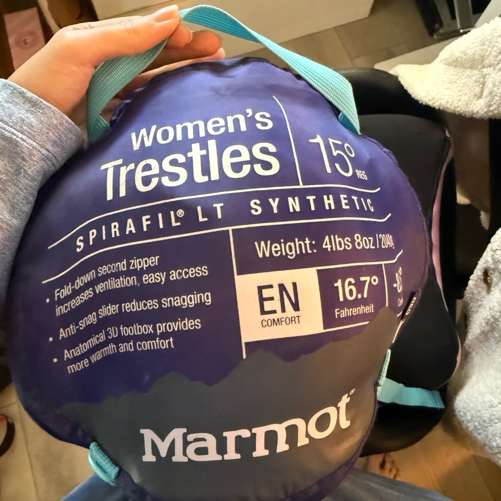 Marmot Women’s Trestles 15 Sleeping Bag